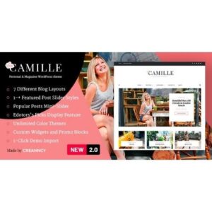 Camille – Personal Magazine WordPress Theme