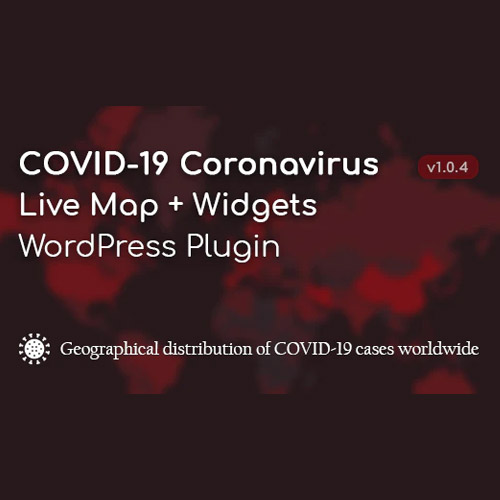 COVID 19 Coronavirus Live Map Widgets for WordPress
