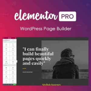 Elementor PRO GPL WordPress Page Builder