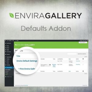 Envira Gallery | Defaults Addon