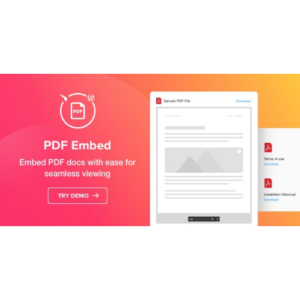 PDF Embed – WordPress PDF Viewer plugin