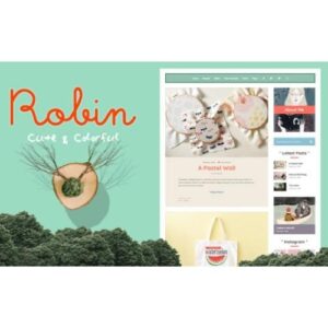 Robin – Cute Colorful Blog Theme