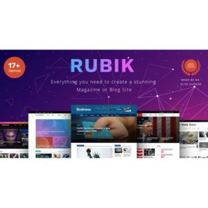Rubik – A Perfect Theme for Blog Magazine Website