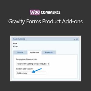 WooCommerce Gravity Forms Product Addons